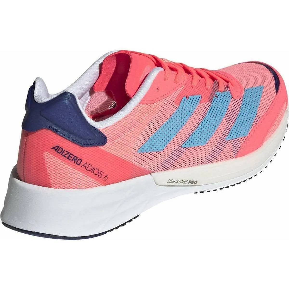 adidas Adizero Adios 6 Boost Womens Running Shoes - Pink