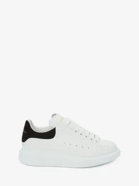 Alexander McQueen Womens Oversized Sneaker - WHITE/BLACK