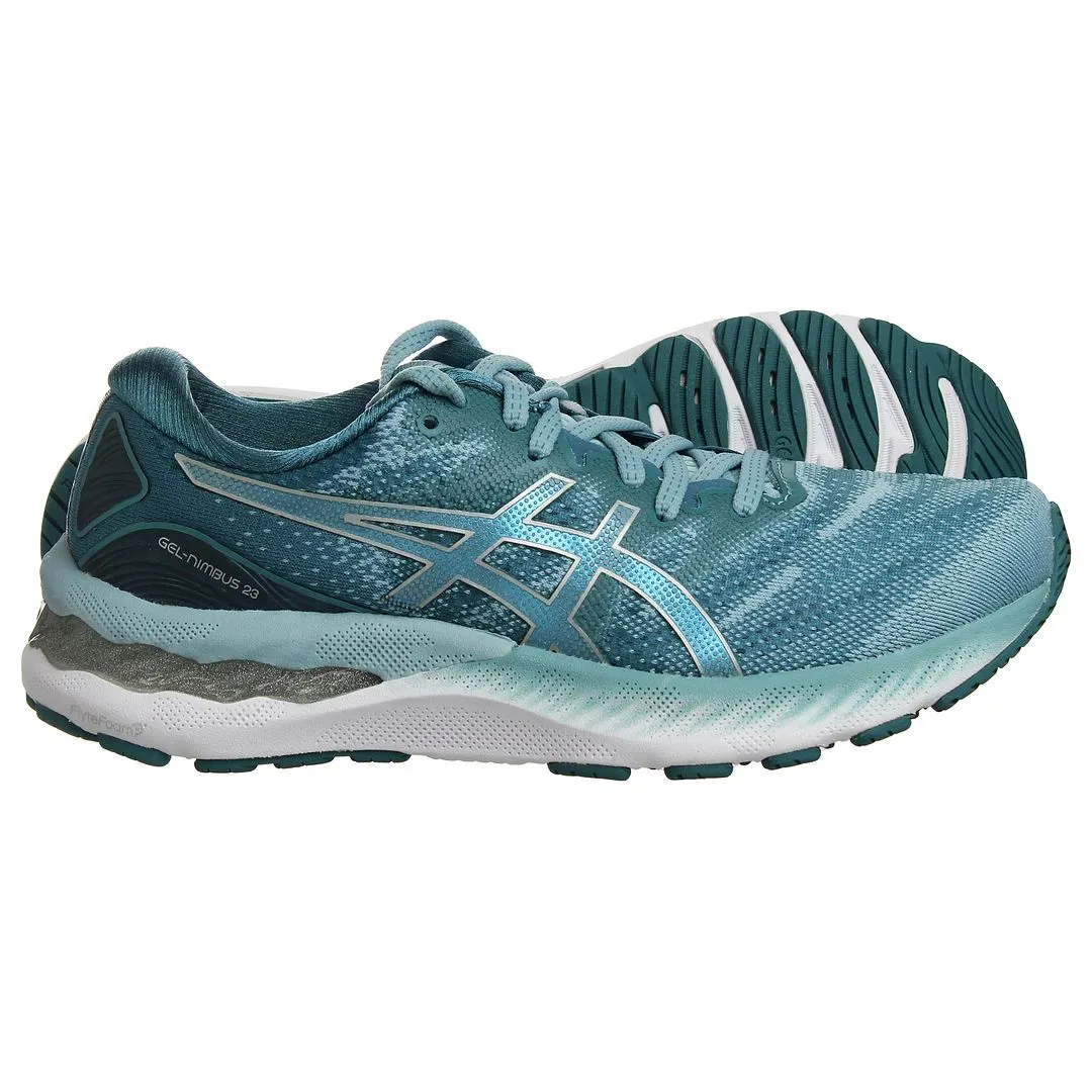 Asics Gel-Nimbus 23 Womens Blue Running Trainers