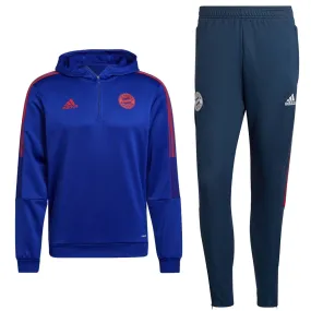 Bayern Munich hooded training technical tracksuit 2022 - Adidas