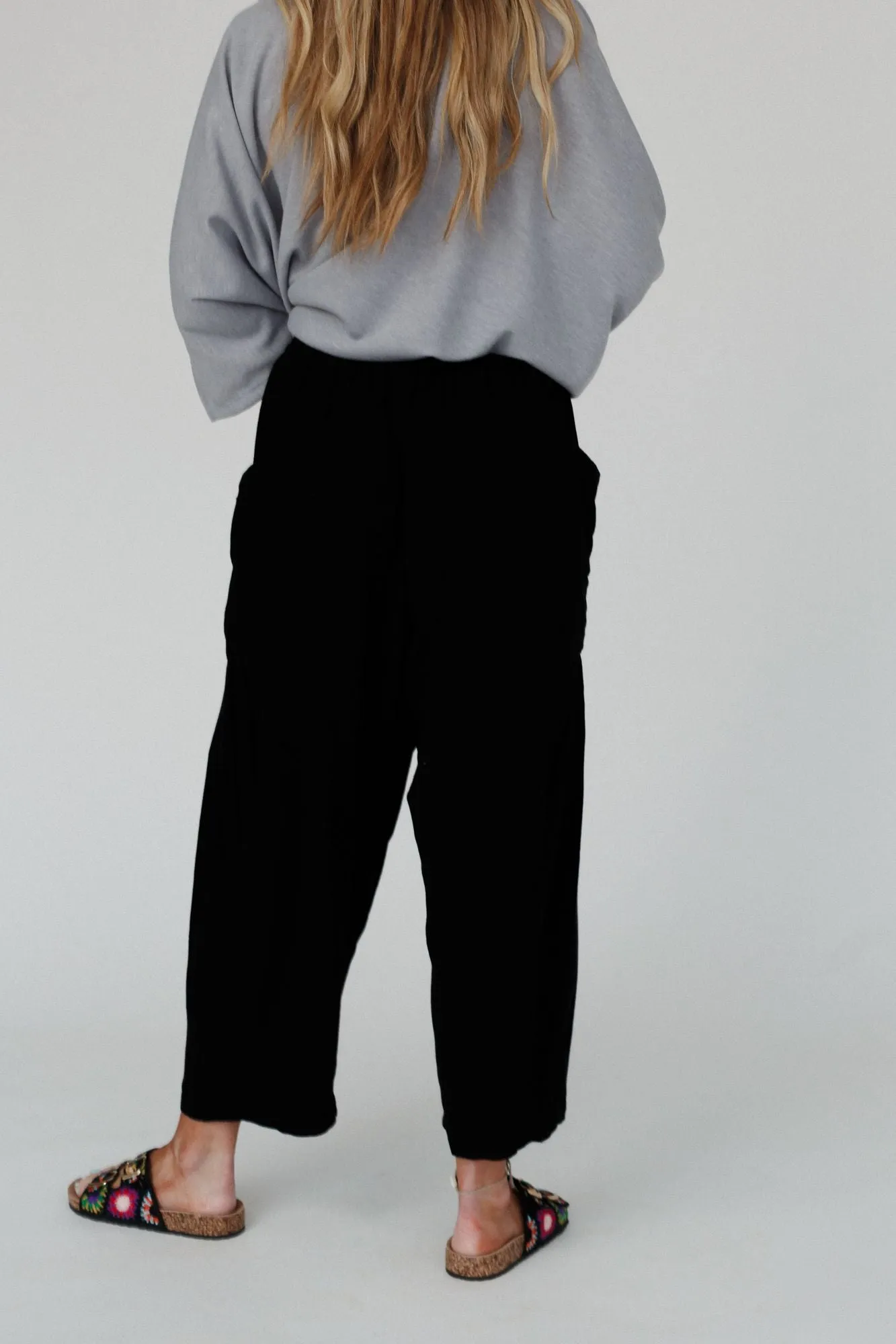 Blissful Drifter Pants - Black