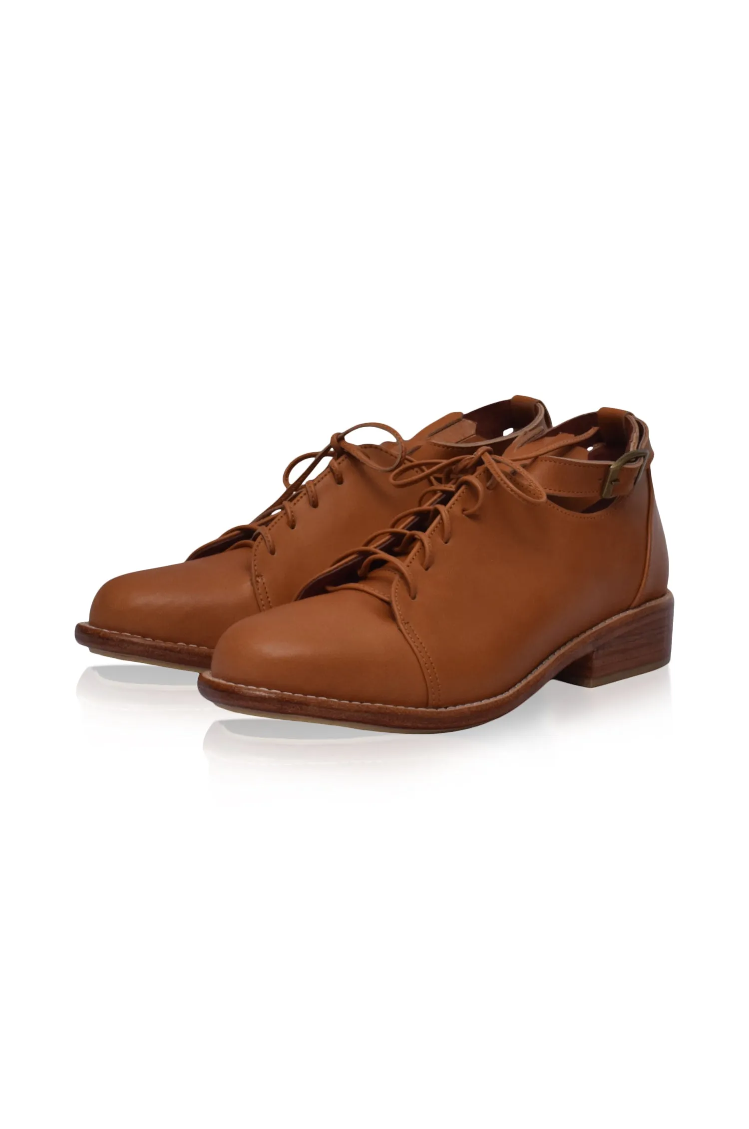 Boston Leather Oxfords