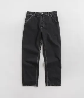 Carhartt Simple Pants - Heavy Stone Washed Black