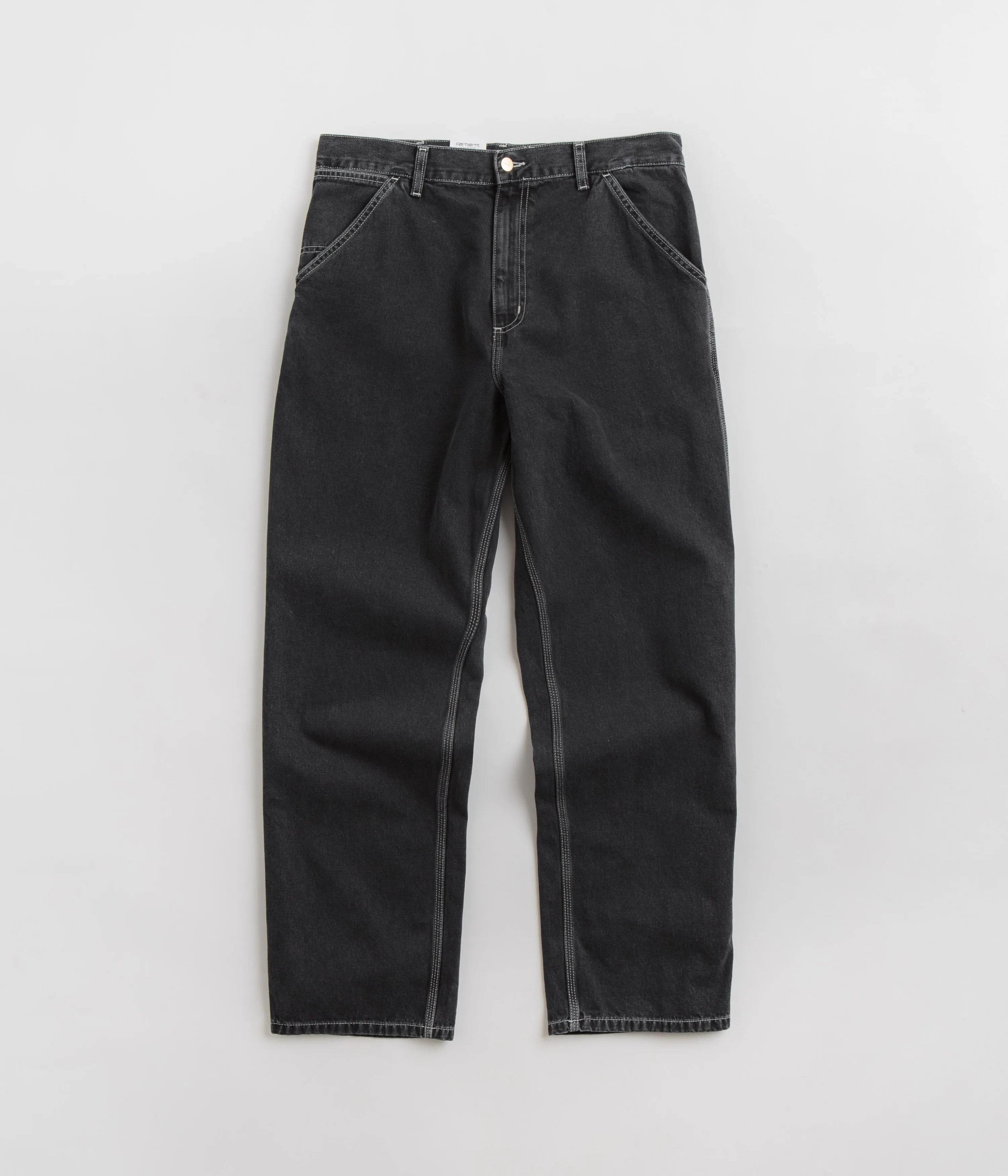 Carhartt Simple Pants - Heavy Stone Washed Black