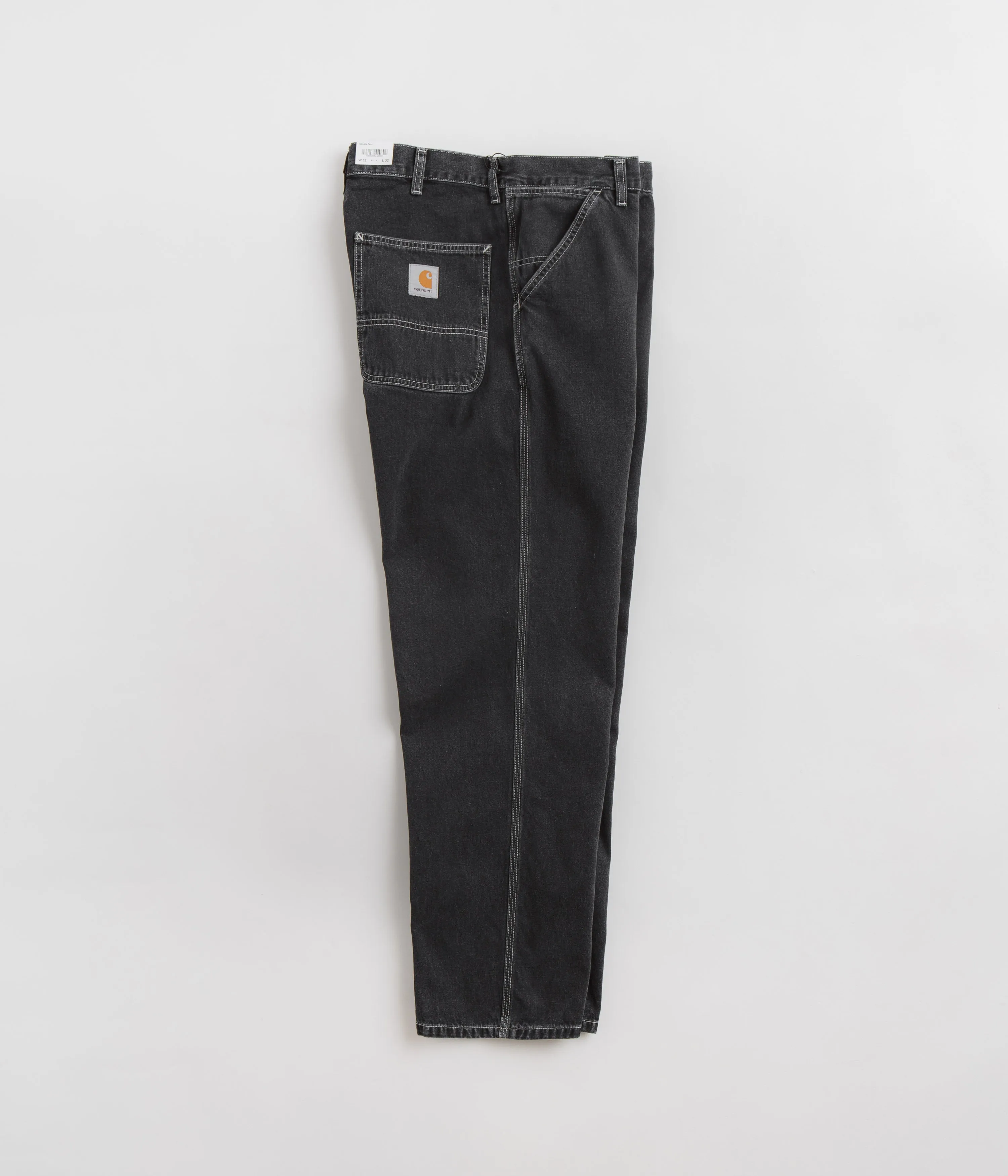 Carhartt Simple Pants - Heavy Stone Washed Black