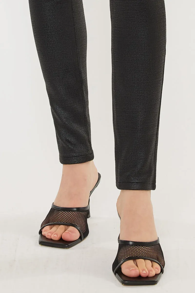 Carly Ultra High Rise Faux Leather Super Skinny Pants