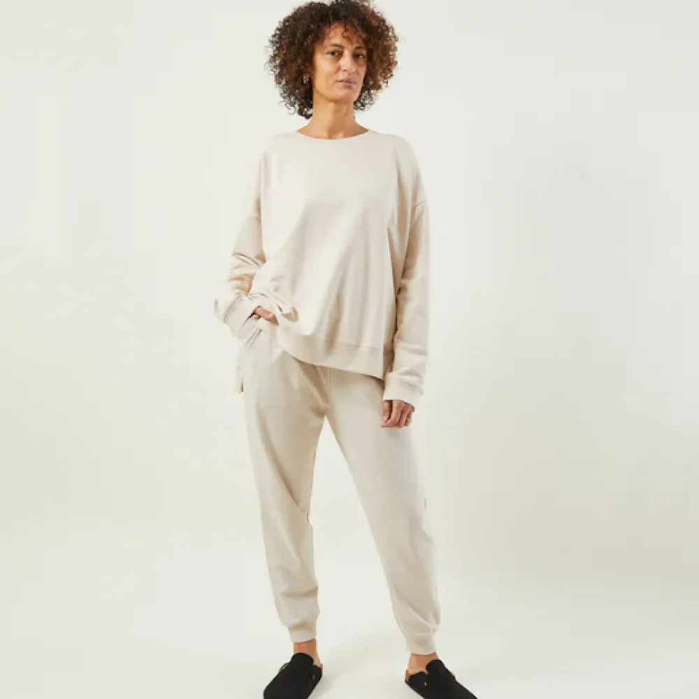 Chalk - Nikki Trouser Stone