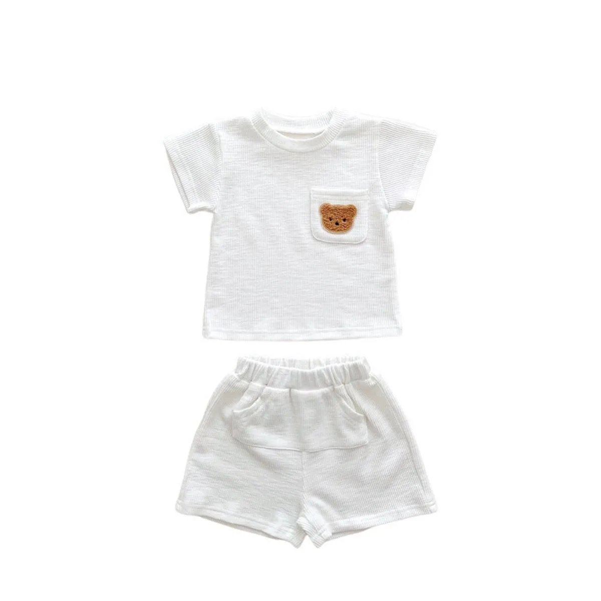 Children's Summer Thin Bear Suit