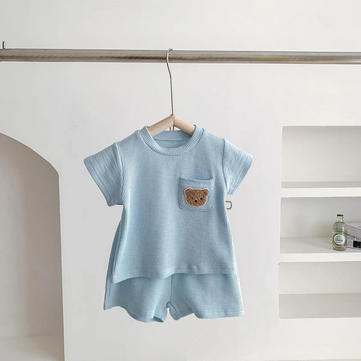 Children's Summer Thin Bear Suit