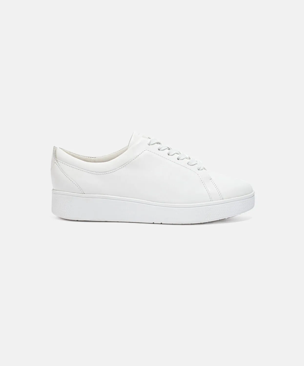 FitFlop Rally Leather Sneakers Urban White