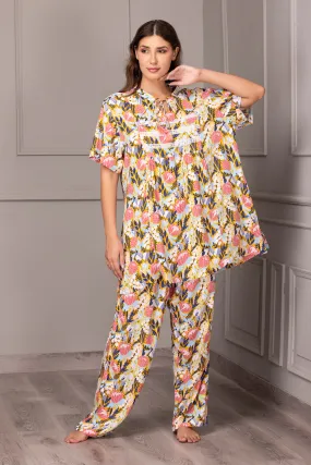 Floral comfy Pj set