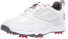 FootJoy Junior Golf Shoes Medium White