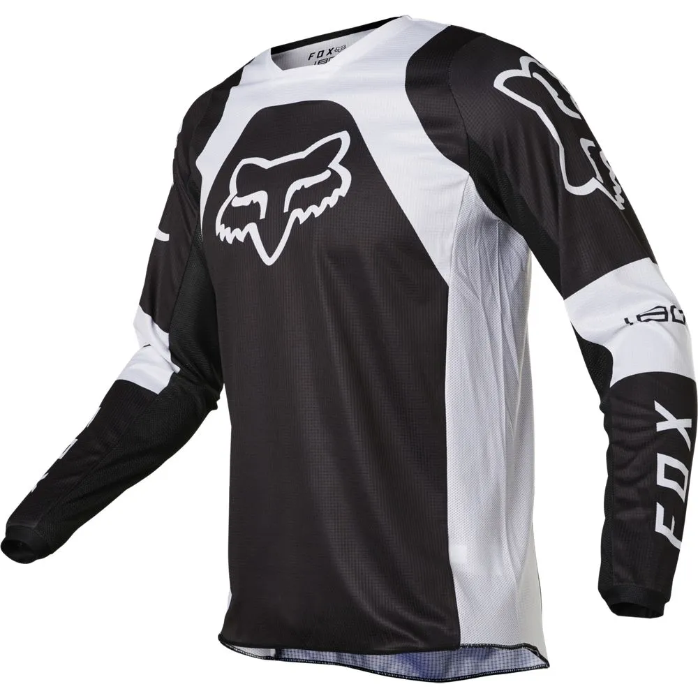 Fox 180 Lux Jersey Black/White