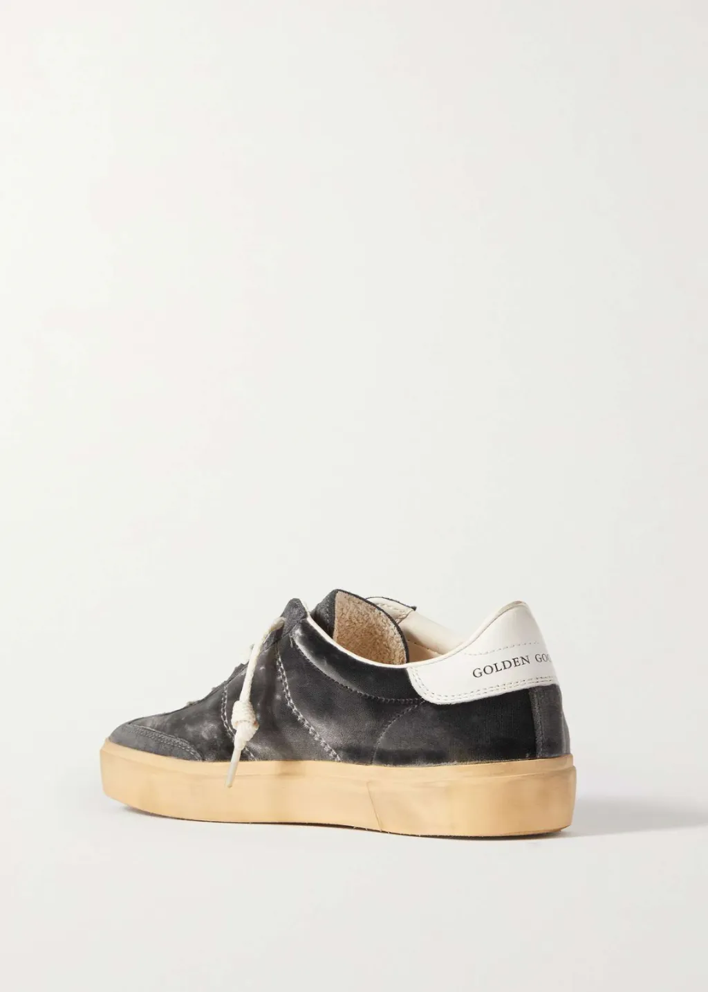 Golden Goose Soul-Star Suede Sneaker in Grey