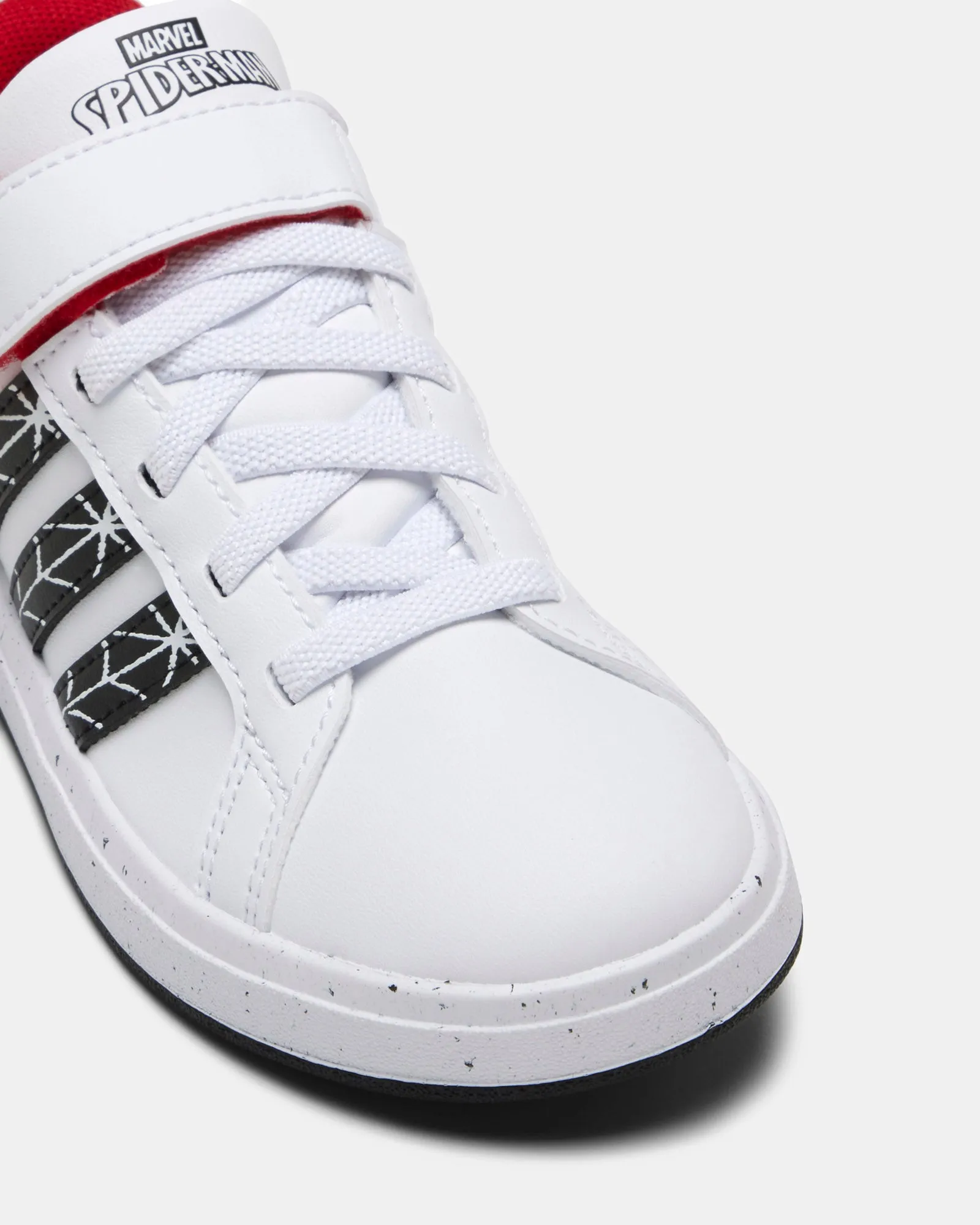 Grand Court Spiderman Pre-School White/Black/Red