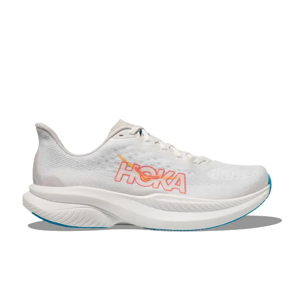 HOKA Women's Mach 6 (Medium Width) White