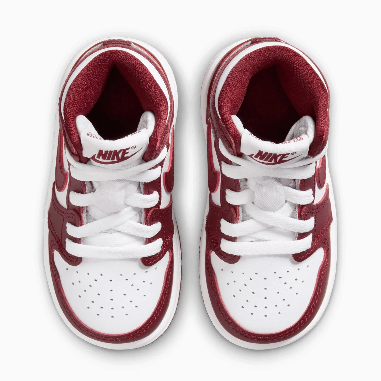 Kid's Air Jordan 1 Retro OG White Team Red Toddlers