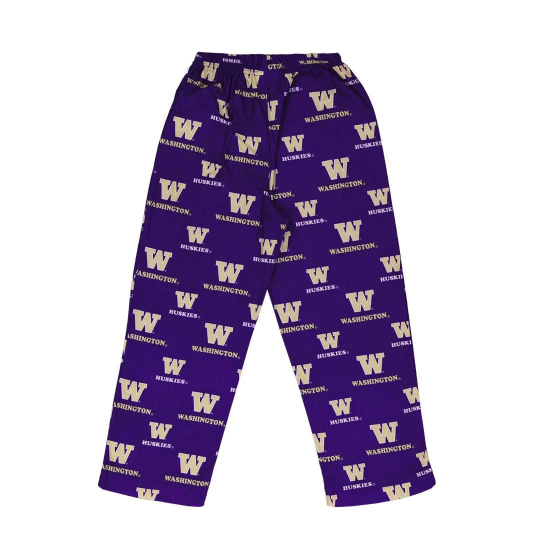 Kids' Washington Huskies Printed Pant (K846LF4 81)