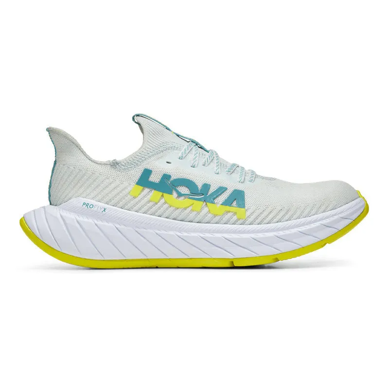 Men's Hoka One One Carbon X 3, Billowing Sail/Evening Primrose, 11.5 D Medium