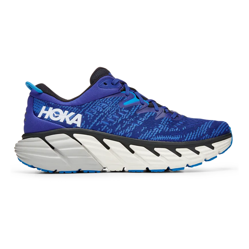 Men's Hoka One One Gaviota 4, Bluing/Blue Graphite, 12 D Medium