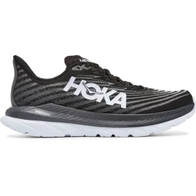 Men's Hoka One One Mach 5, Black/Castlerock, 11.5 2E Wide