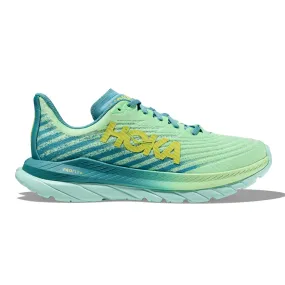 Men's HOKA ONE ONE Mach 5, Lime Glow/Ocean Mist, 9 D