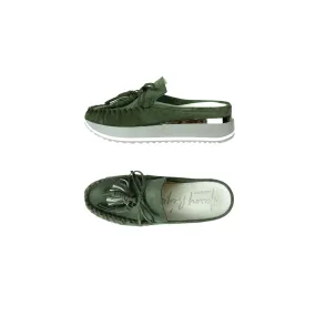 Mocker Slipper Suede Ivy Green