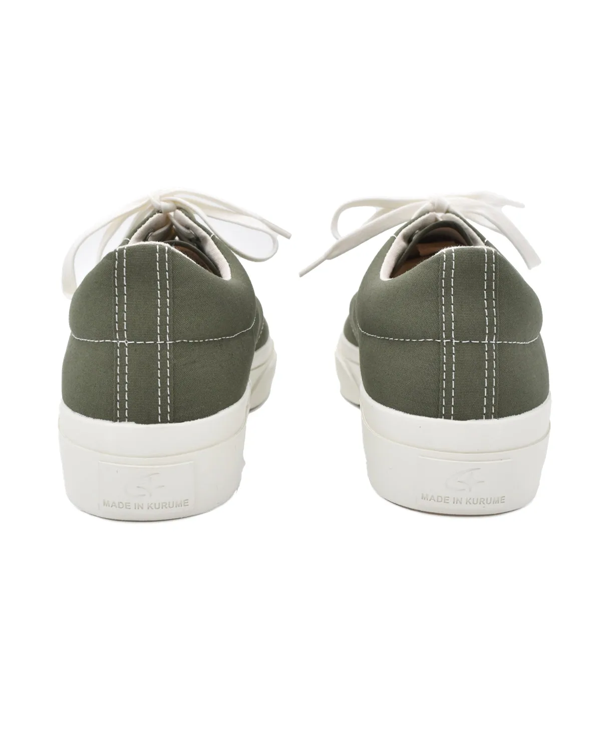 Moonstar Gym Court Olive Green Nylon Sneaker