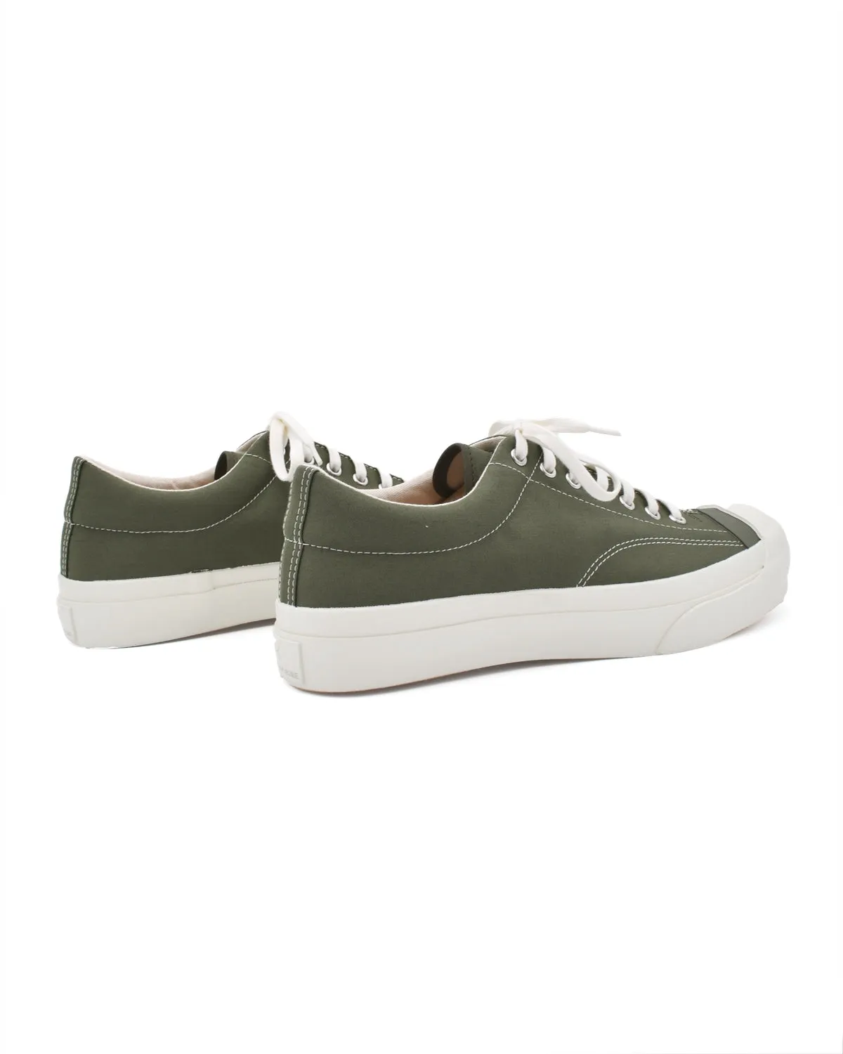 Moonstar Gym Court Olive Green Nylon Sneaker