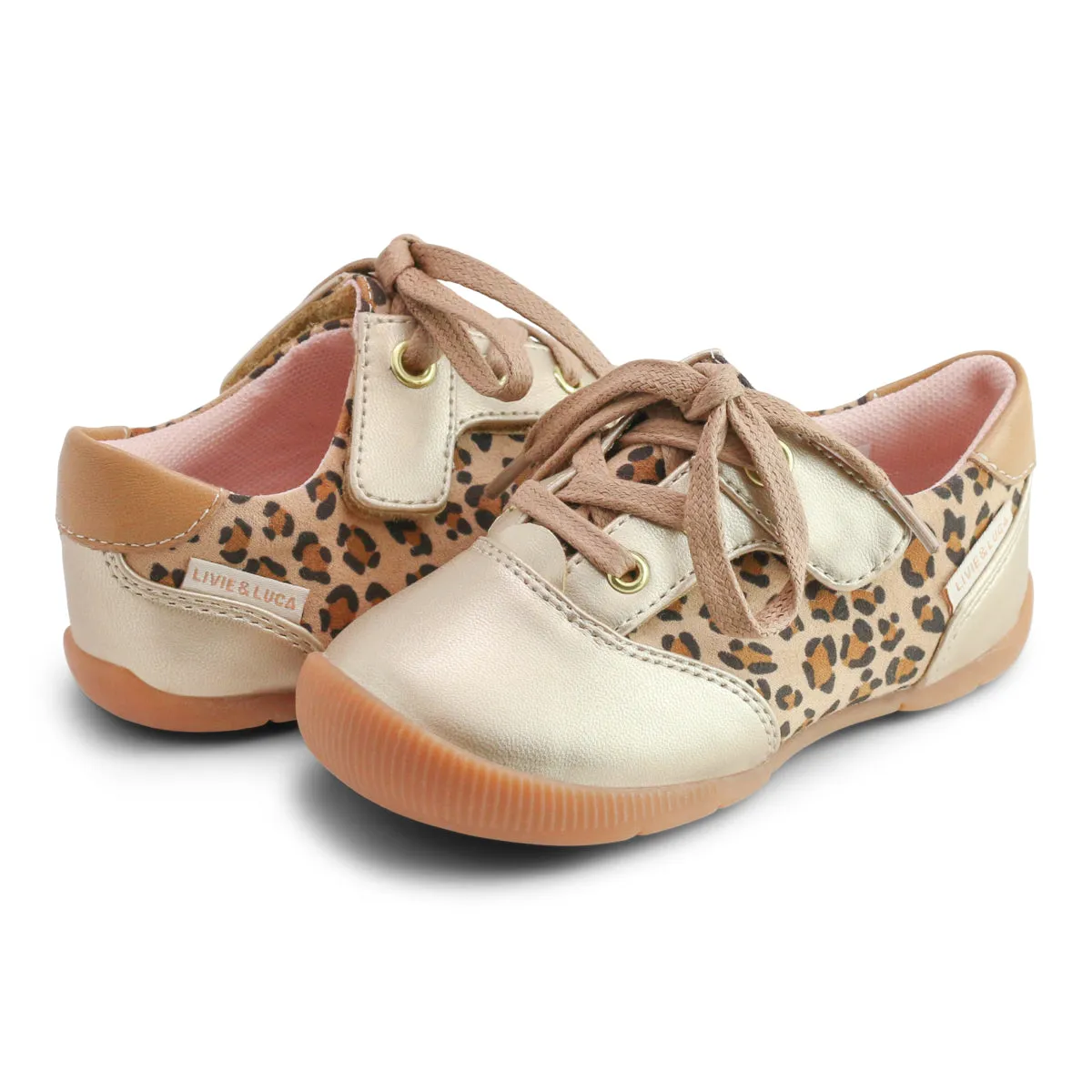 NAVIGLIO Sneaker (First Walker) | Leopard