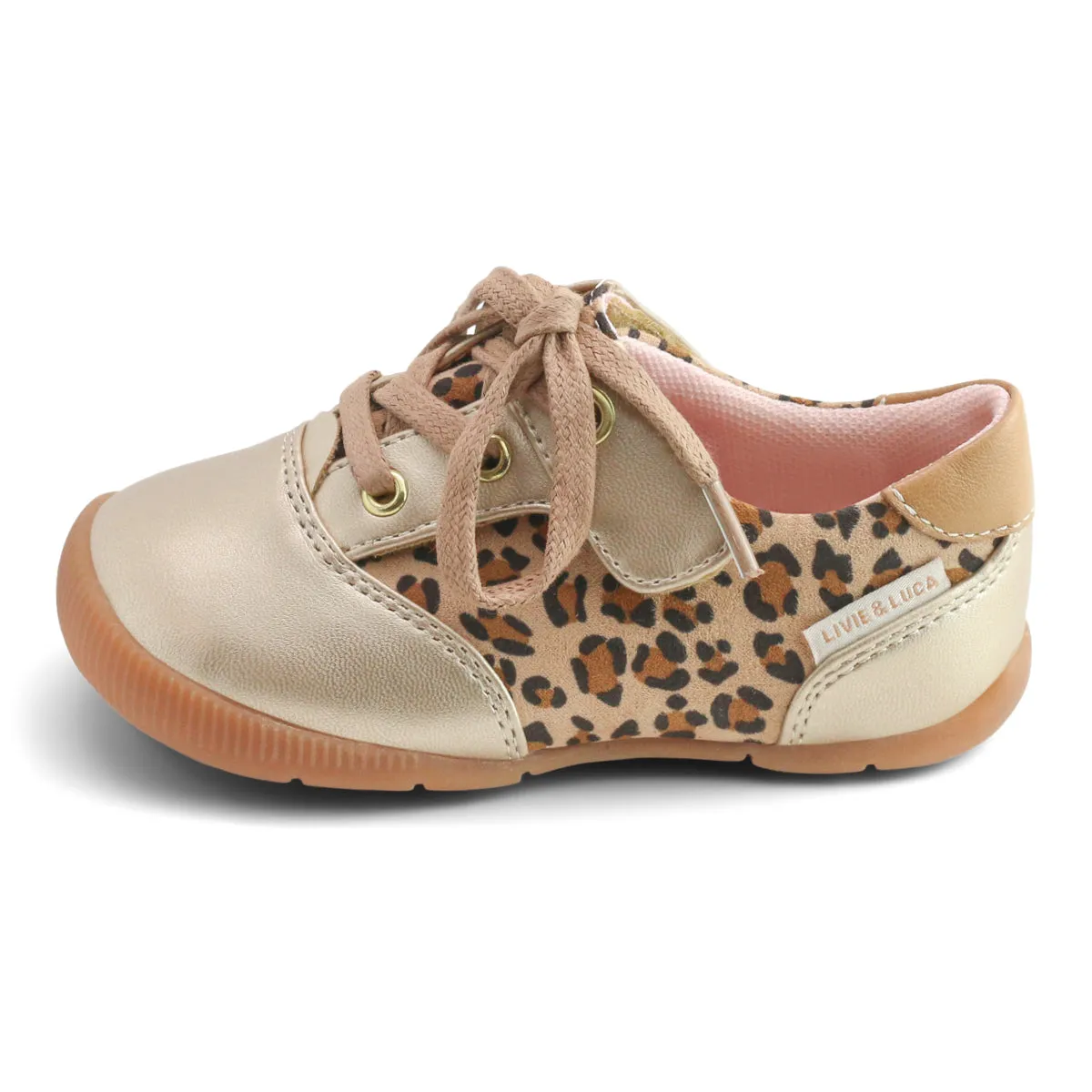 NAVIGLIO Sneaker (First Walker) | Leopard