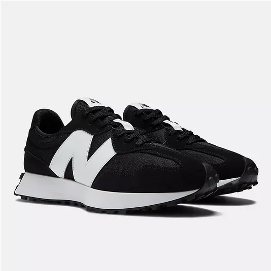 New Balance men's sneakers shoe 327 MS327CBW black white