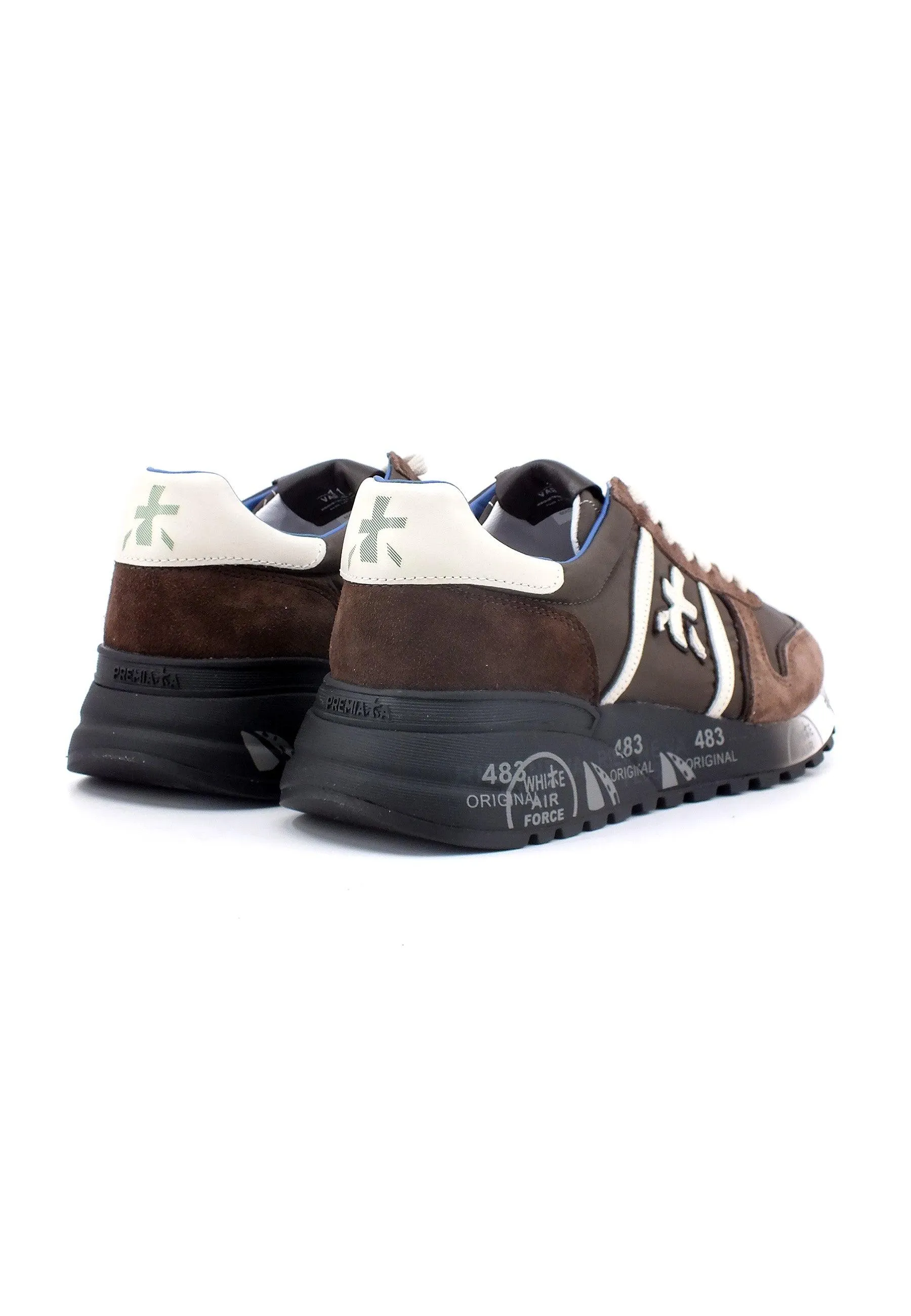 PREMIATA Sneaker Uomo Dark Brown LANDER-6401