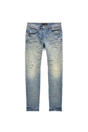 Purple Brand Vintage Back Pkt Blowout Jeans- LIGHT INDIGO