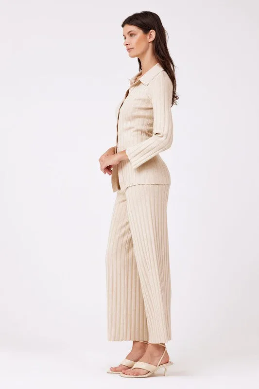 Ribbed Knit Pant