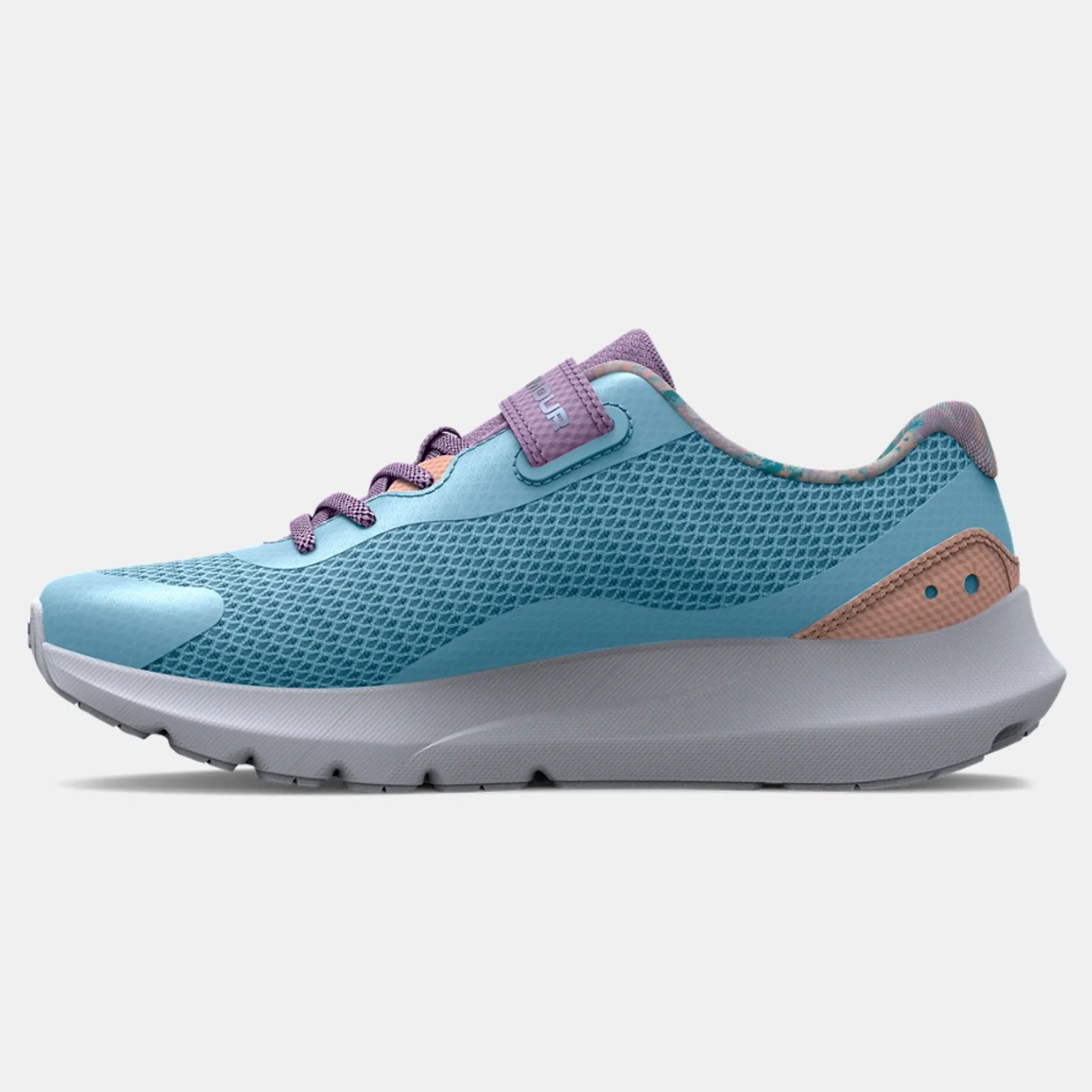 Under Armour Opal Blue/Octane Surge 3 SKY Children’s Sneaker