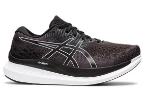 Women's Asics Glideride 3, Black/White, 8 B Medium