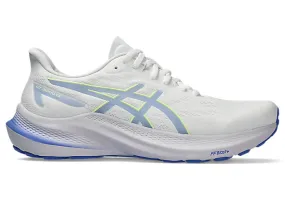 Women's Asics GT-2000 12, White/Sapphire, 7 B Medium