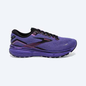 Women's Brooks Ghost 15, Purple/Pink/Black, 11.5 B Medium