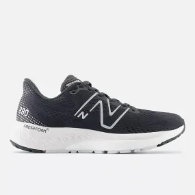 Women's New Balance Fresh Foam X 880v13, Grey/Black, 7.5 B Medium