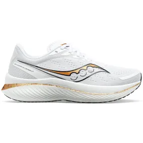 Women's Saucony Endorphin Speed 3, White/Gold, 9.5 B Medium